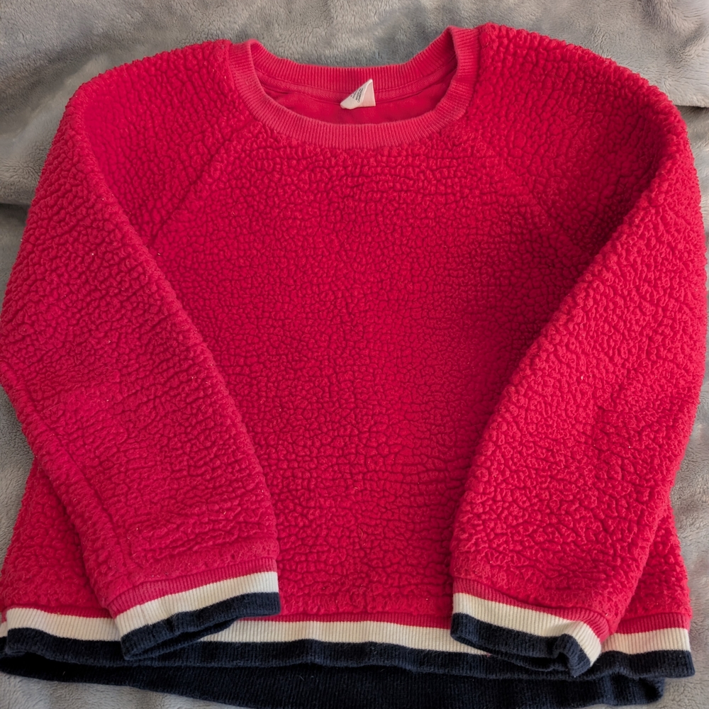 Cozy Pink Gap Girls's Sweater Size 5 Years